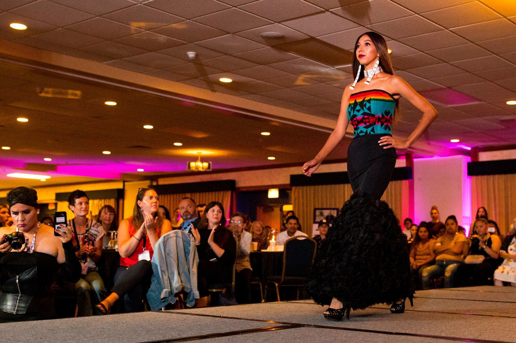 Fashion Show at the Native American Development Corporation's Conference